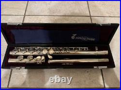 NEAR MINT Yamaha Flute YFL-212 Musical instrument with Hard Case used Japan