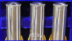 NEW Gemeinhardt Custom silver flute headjoints, gold plated lip & tube, J, K, S
