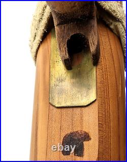 Native Style Flute Wooden Cedar Wood Bear Fetish Bear Branding 23 in