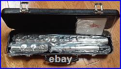 New Jz Musical Oxford Student Flute With Case & Warranty, C Foot, Closed Hole