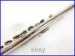 PEARL flute NC-96 silver with hard case USED JAPAN