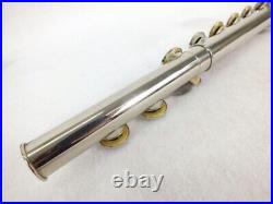 PEARL flute NC-96 silver with hard case USED JAPAN