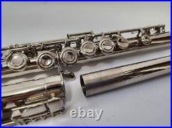 PEARL flute NC-96 silver with hard case woodwind Musical instrument