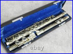 PEARL flute NC-96 silver with hard case woodwind Musical instrument Used Japan