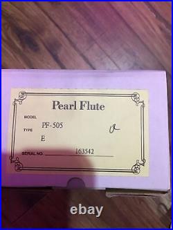 Pearl 505E1R Quartz Series Flute