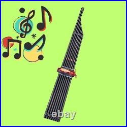 Premium Kan Black Bamboo Khaen Wooden Thai Laos Mouth Organ Musical Instrument