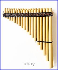 Professional chromatic Zampoña 37 Tubes Of Bamboo, From Peru (handmade)