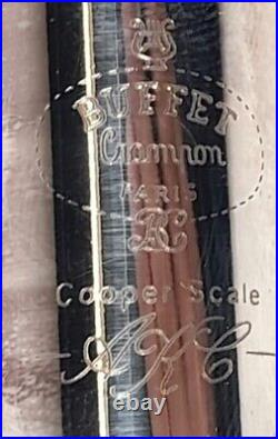 Rare Buffet Crampon Paris Flute Made in England