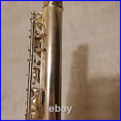 Ravel Student Flute Model 202SP With Gold Lip Plate SERVICED