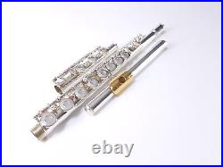 Reconditioned Gemeinhardt 3SHB Engraved+Gold Lip Intermediate Flute +Warranty