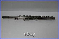 SANKYO Prima Etude Flute Musical Instrument Silver Good