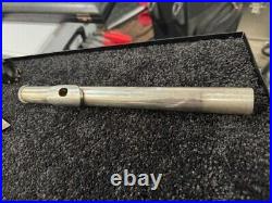 Sanyko sterling silver alto flute head joint $2250, not available from Sankyo