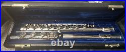 Selmer Omega Professional Coin Silver Open Hole Flute with Low B in line G