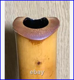 Shakuhachi 57.5cm 390g Kinko-ryu Japanese Wooden Flute Musical Instrument Used