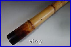 Shakuhachi Harumichi sign name vertical bamboo flute musical instrument #81