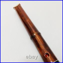 Shakuhachi Japanese Vintage Bamboo Peak Flute Musical Instrument 21.25in