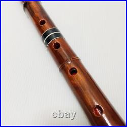 Shakuhachi Japanese Vintage Bamboo Peak Flute Musical Instrument 21.25in