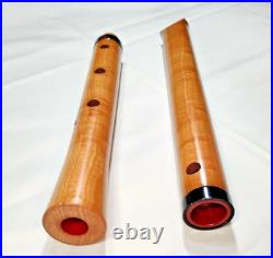 Shakuhachi Kochohou Japanese Vertical Flute 1.8shaku D 55cm Kinko Maple 7holes