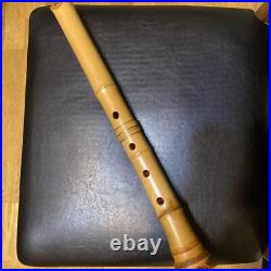 Shakuhachi SUIKO Tozan-ryu Japanese Bamboo Flute 46cm Musical Instrument J10508