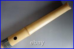 Shakuhachi Takeharu sign name vertical bamboo flute musical instrument #11