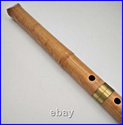 Shakuhachi Yamato Japanese Vertical Flute 1.8shaku D 55cm Kinko Maple Wood