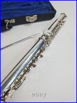 Silver Plated Flute J Michael with Case FL 400 SP PA0010 School Instrument