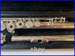 Ventus By Haynes VFL-10 Flute Sterling Head Joint Silver Plates Body Open Hole