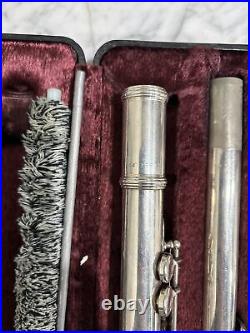 Vintage Artley Flute 15-0 with Case 44 15607
