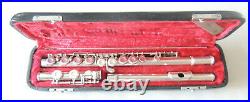 Vintage J. M. Grassi Milano La Madelon Concert Flute Ser 4483 Offset G Split E