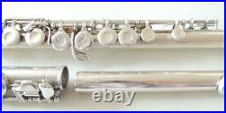 Vintage J. M. Grassi Milano La Madelon Concert Flute Ser 4483 Offset G Split E