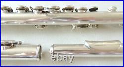 Vintage J. M. Grassi Milano La Madelon Concert Flute Ser 4483 Offset G Split E