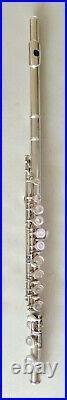 Vintage J. M. Grassi Milano La Madelon Concert Flute Ser 4483 Offset G Split E