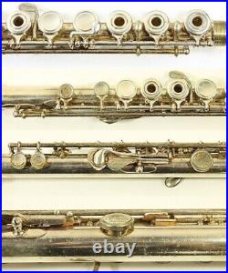 Vito 115 STERLING Silver B-Foot Flute, USA, Very Good Condition
