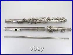 William S. Haynes Flute Marked Wm. S. Haynes Co. Boston Mass. 5794 Patented