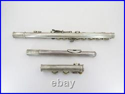 William S. Haynes Flute Marked Wm. S. Haynes Co. Boston Mass. 5794 Patented