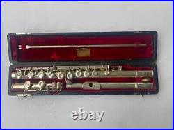 Wm. S. Haynes Sterling Silver Closed Hole Low C C#Trill Professional Flute