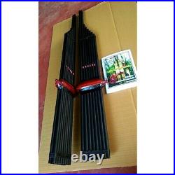 X1 Khaen Black Bamboo Musical Isan Thai Mouth Organ Instrument Sound Flute K5