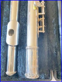 YAMAHA 381 Flute Made in Japan 925 Sterling Silver Head Joint (READ LISTING)