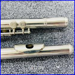 YAMAHA Flute YFL-23 Flute NICKEL SILVER INSTRUMENT Used With Case F/S Japan