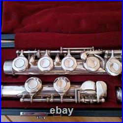 YAMAHA Flute YFL211S Silver Plating With Case Included Used