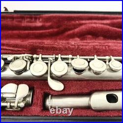YAMAHA Flute Yfl-211 Silver Plating with Hard Case Musical instrument Nikkan Used