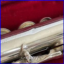 YAMAHA YFL 211S CONCERT FLUTE Includes Silver Plating with Hard Case