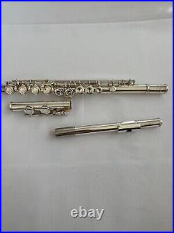 YAMAHA YFL 211S CONCERT FLUTE Includes Silver Plating with Hard Case