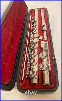 YAMAHA YFL-211S Flute wind instruments hard case included From Japan