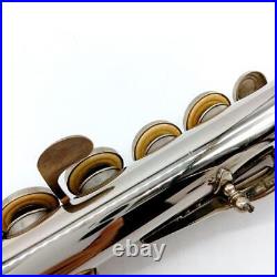 YAMAHA YFL-23 Flute Second hand NICKEL SILVER INSTRUMENT withCase Working Used