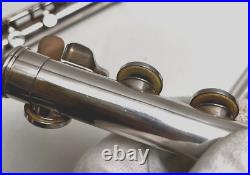 YAMAHA YFL-31 Stearing Silver Flute Solid Silver Head Tube E-mechanism with Case