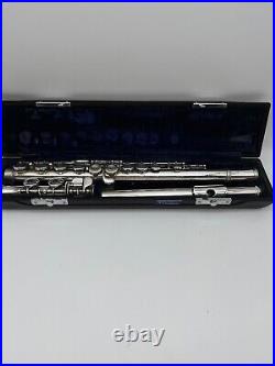 YAMAHA YFL-31 Sterling Silver Flute Head Tube Flute with hardcase