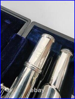 YAMAHA YFL-31 Sterling Silver Flute Head Tube Flute with hardcase