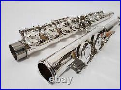 YAMAHA YFL-31 Sterling Silver Flute Head Tube Flute with hardcase
