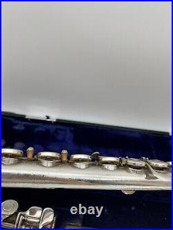 YAMAHA YFL-31 Sterling Silver Flute Head Tube Flute with hardcase